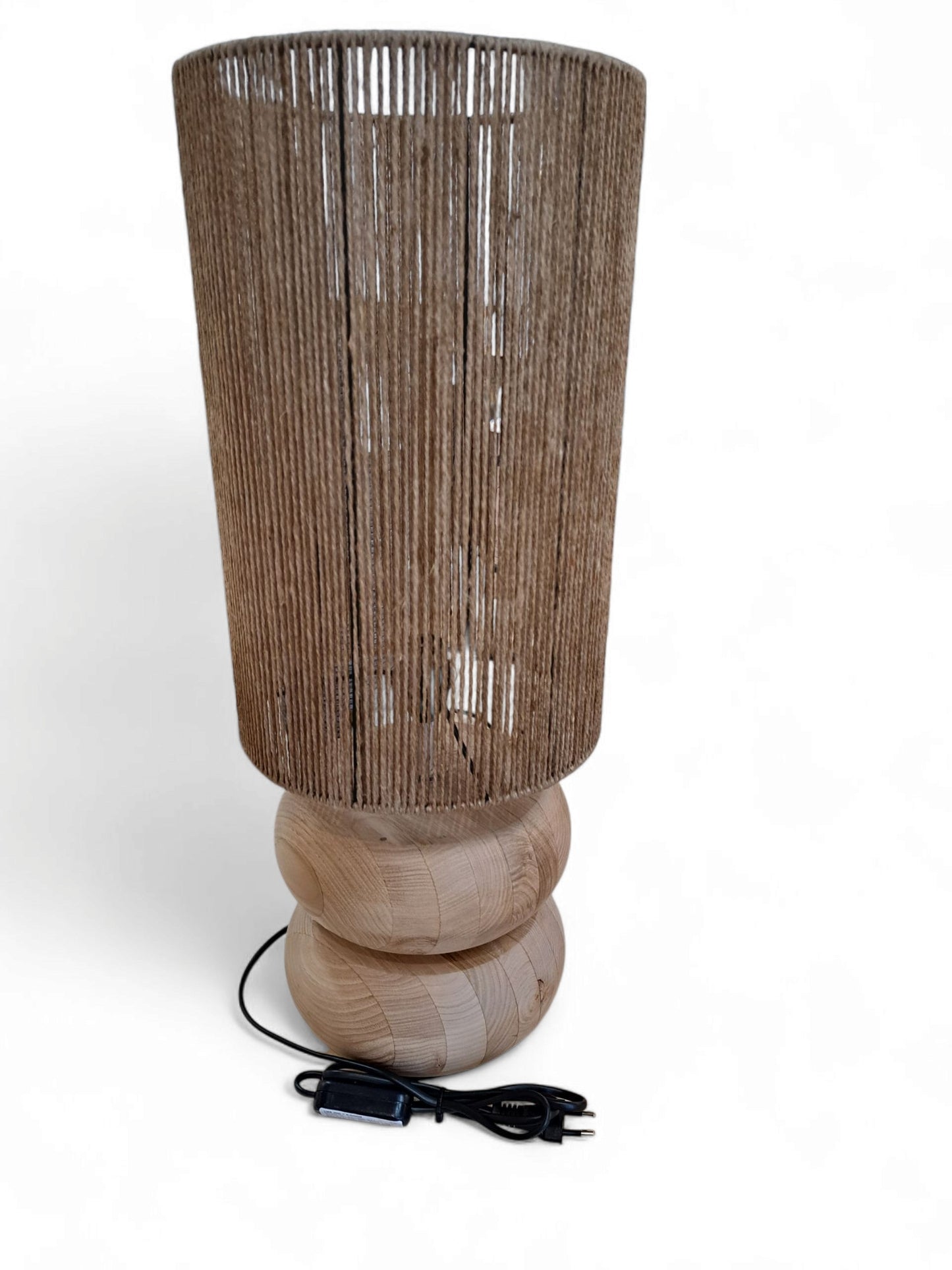 Inchanga Table Lamp with Jute lampshade