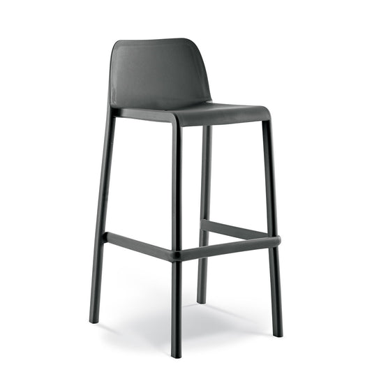 Fit Full Outdoor Barstool (Solid) – Polypropylene | Kitchen & Bar Height