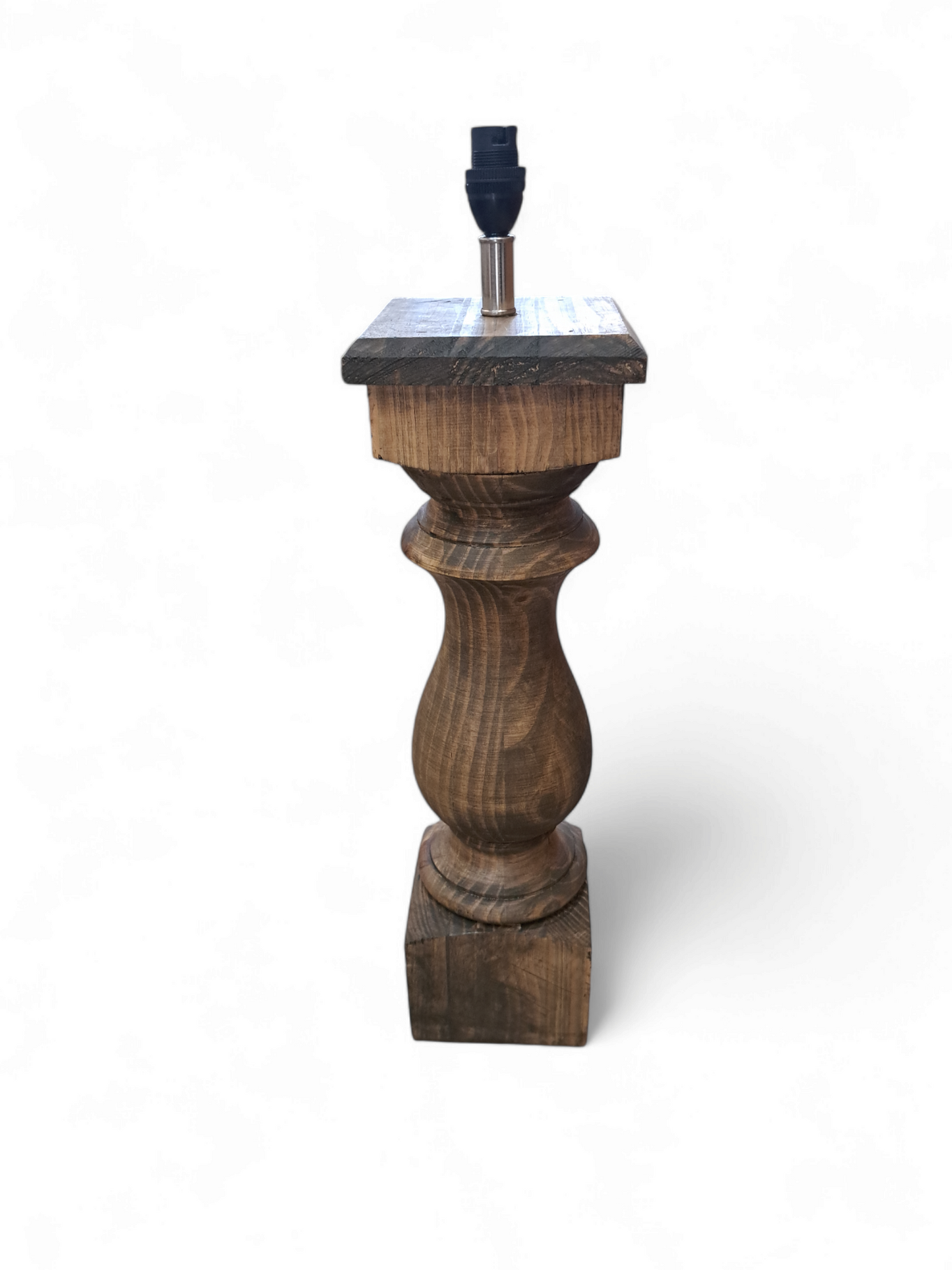 Tall Table Lamp base - Dark Brown (Wood)