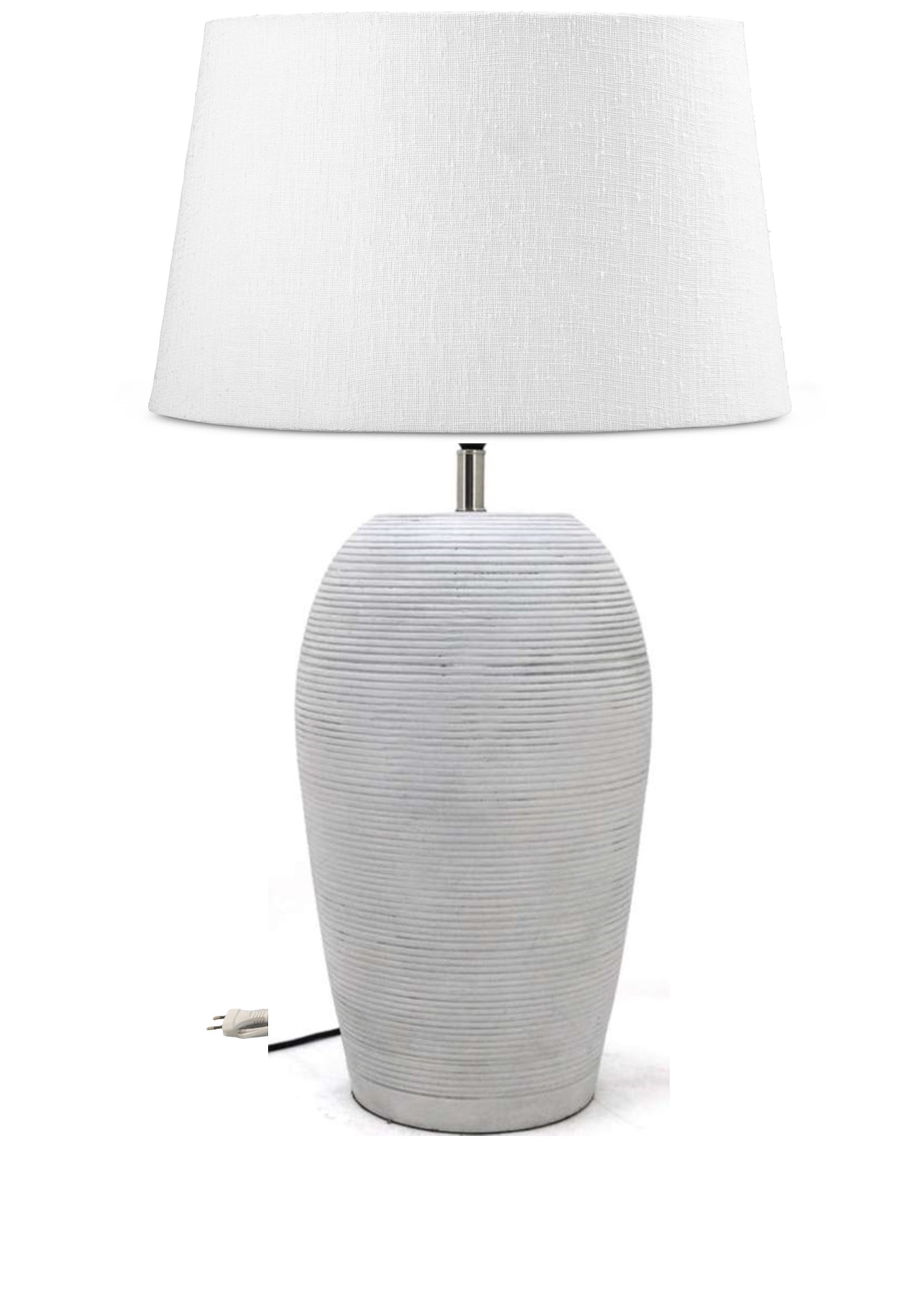 Table Lamp - Ribbed Lamp Base Large
