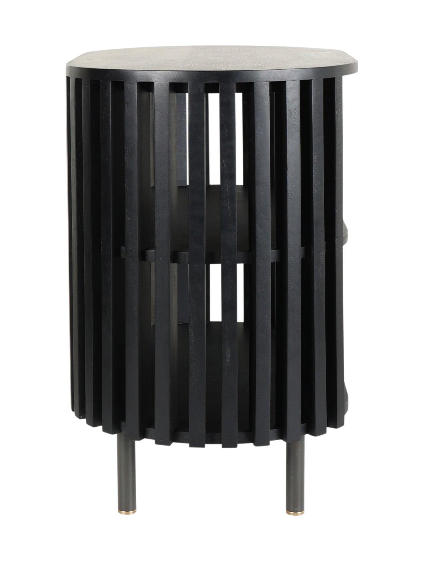Swedish Bedside Table Black