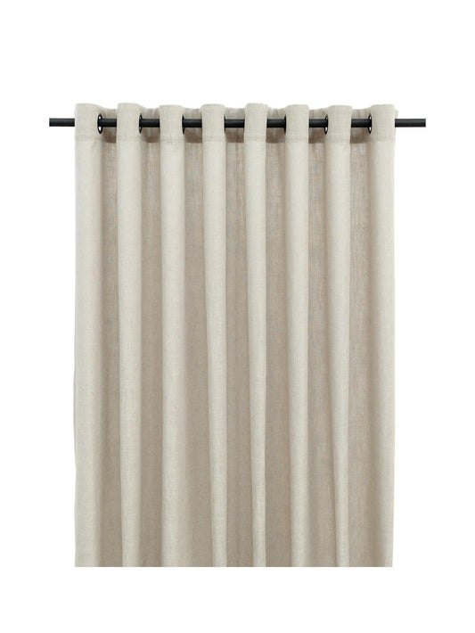 Tabi Linen Unlined Eyelet Curtain – Extra Length (XL)