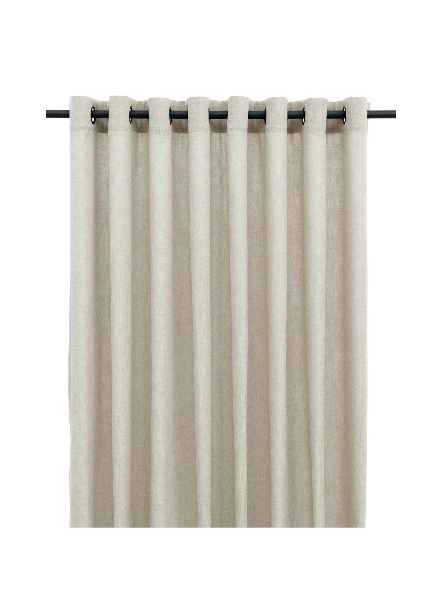 Tabi Linen Unlined Eyelet Curtain XL