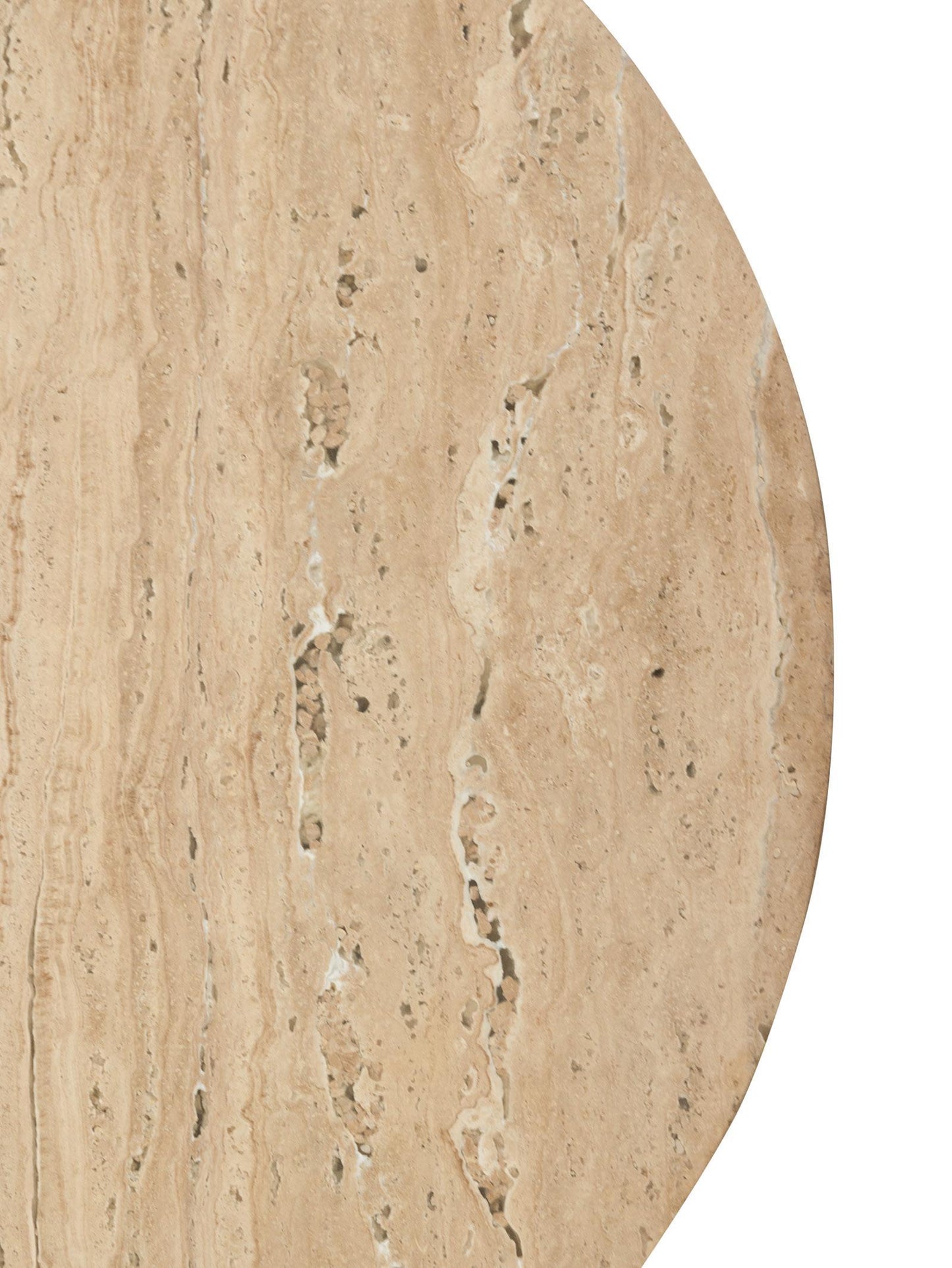 Close-up of a beige marble surface with subtle variations in color.