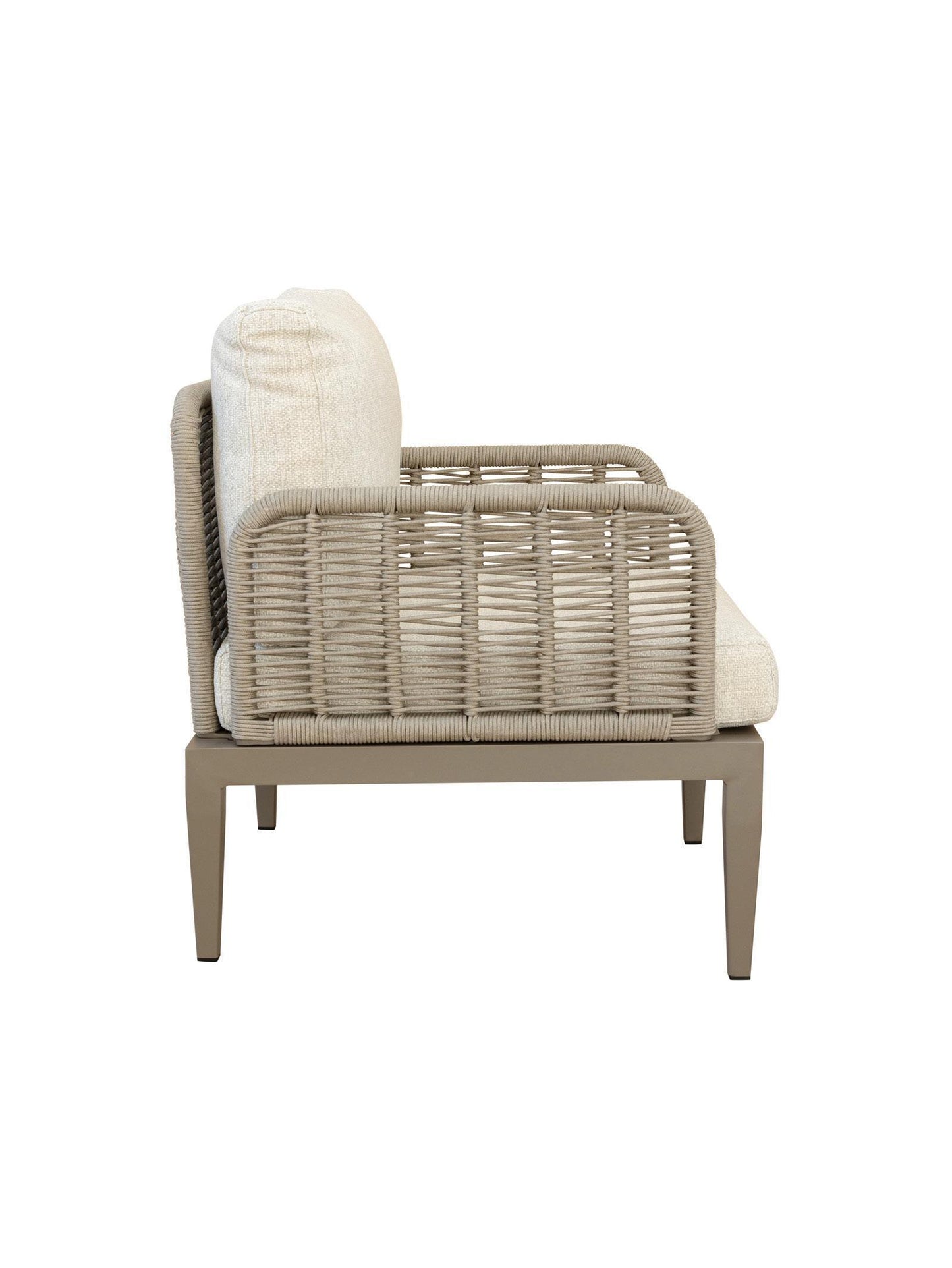 Utopia Outdoor Sofa Set – Modern Patio Lounge Collection (Baguette)