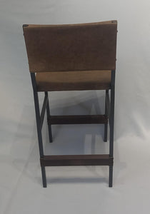 Counter chair: leather