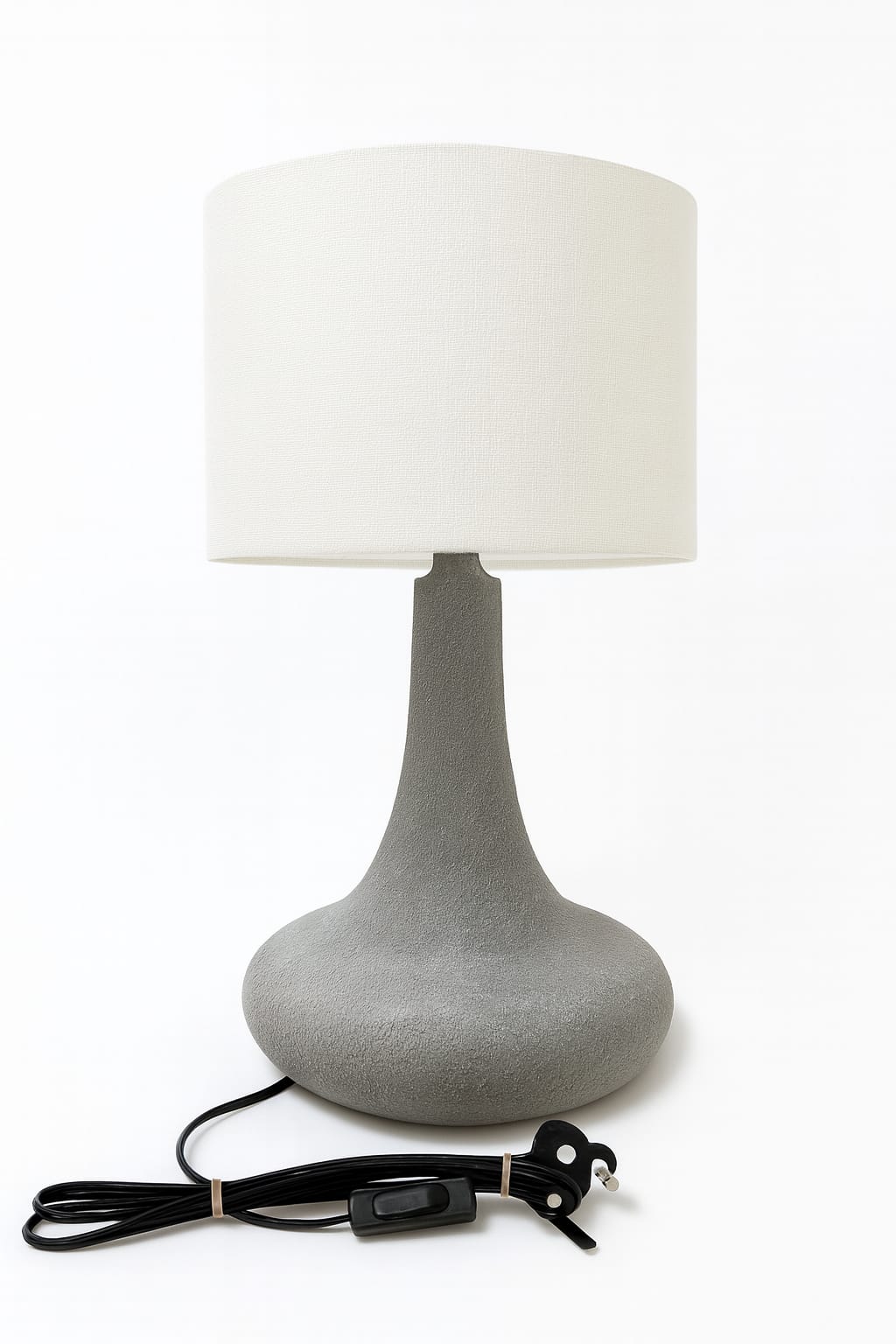 White Drum Lampshade