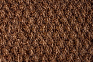 Coir rug - Herringbone weave - detail