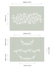 Load image into Gallery viewer, Annie Sloan Stencil Paisley Floral Garden