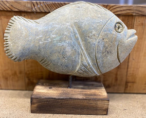 Handcrafted Soapstone Fish Various
