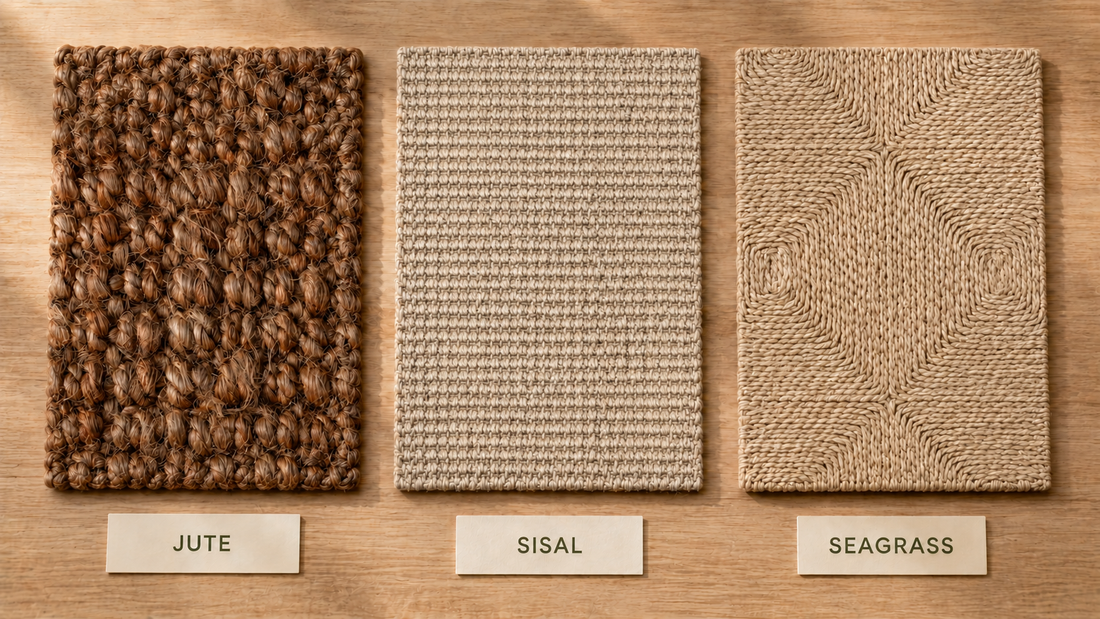 Jute vs Sisal vs Seagrass Rugs: What's the Difference?