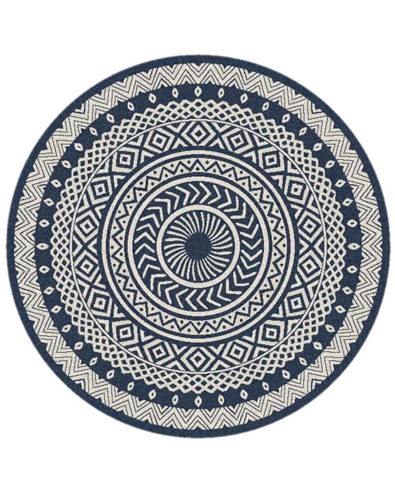 Round Outdoor rugs