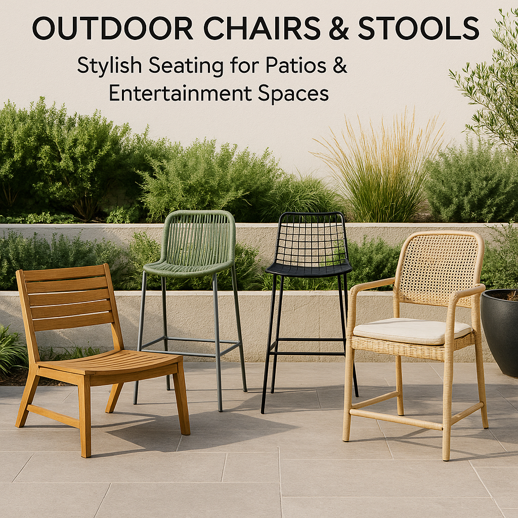 Outdoor Chairs & Stools | Stylish Seating for Patios, Decks & Gardens