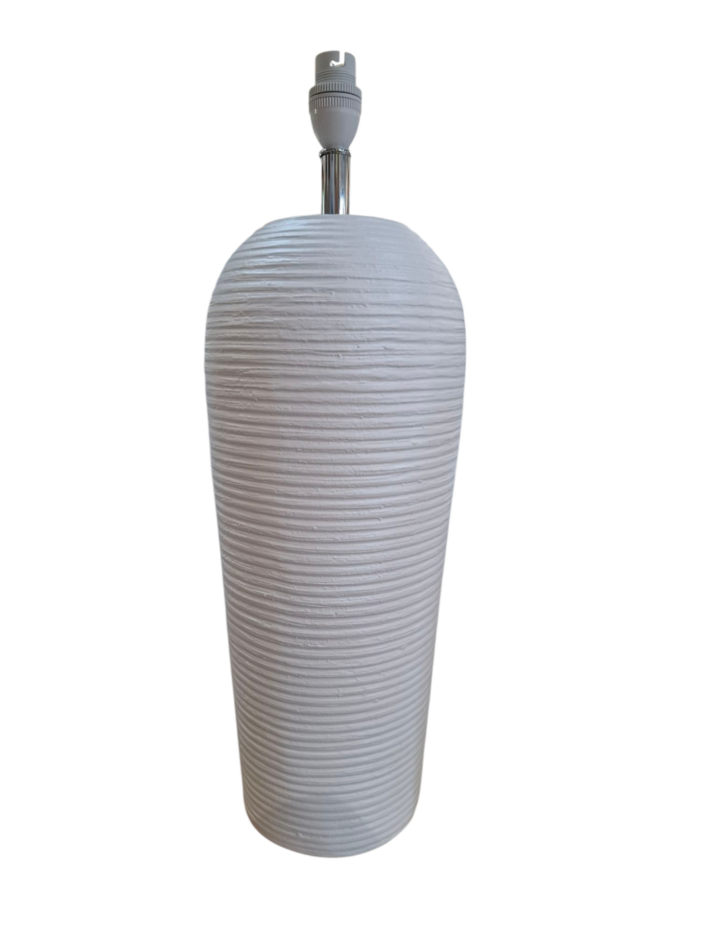 Table Lamp - Ribbed Lamp Base Tall