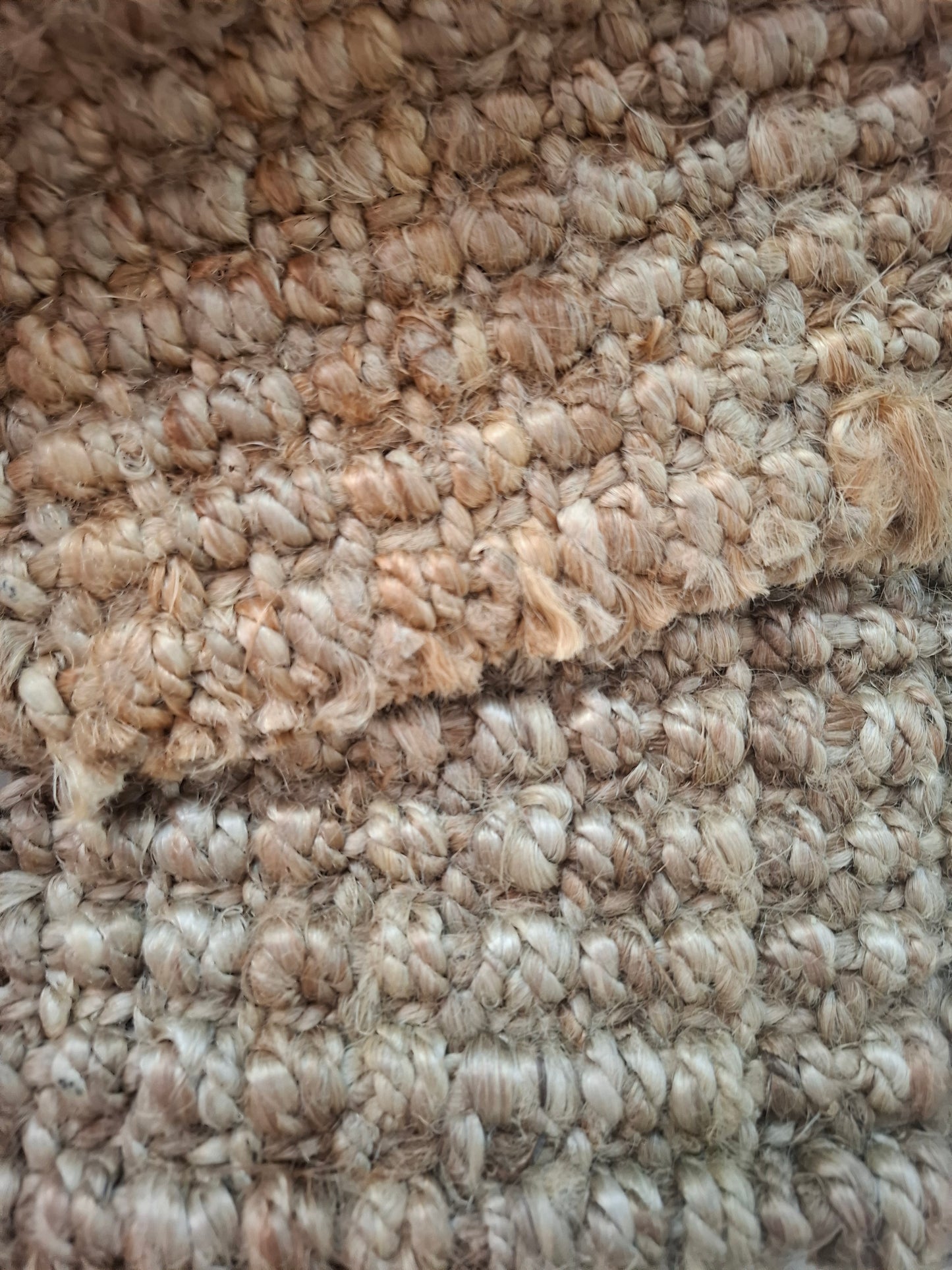 Custom Natural Hemp Rugs - reversible