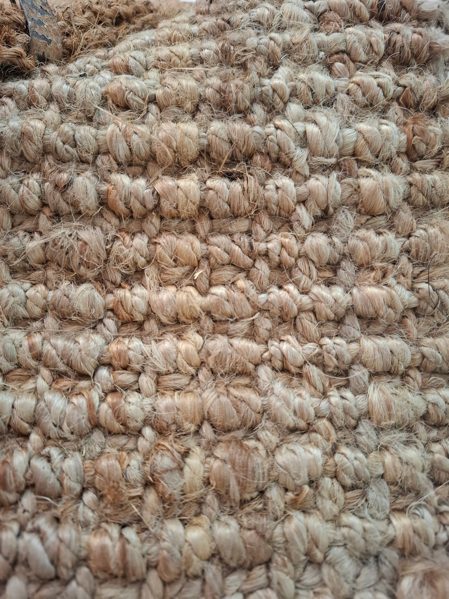 Custom Natural Hemp Rugs - reversible