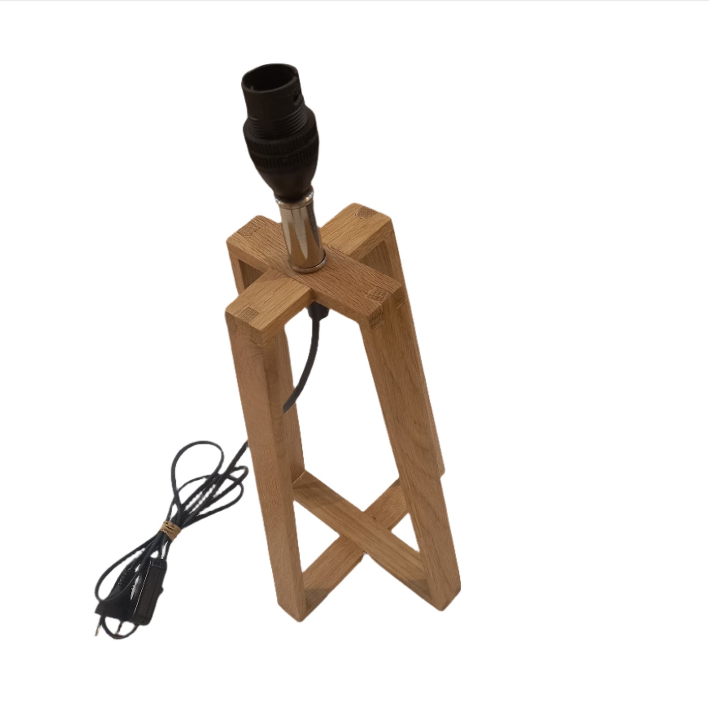 Stylish Luxury Wooden Lamp Base Solid Oak