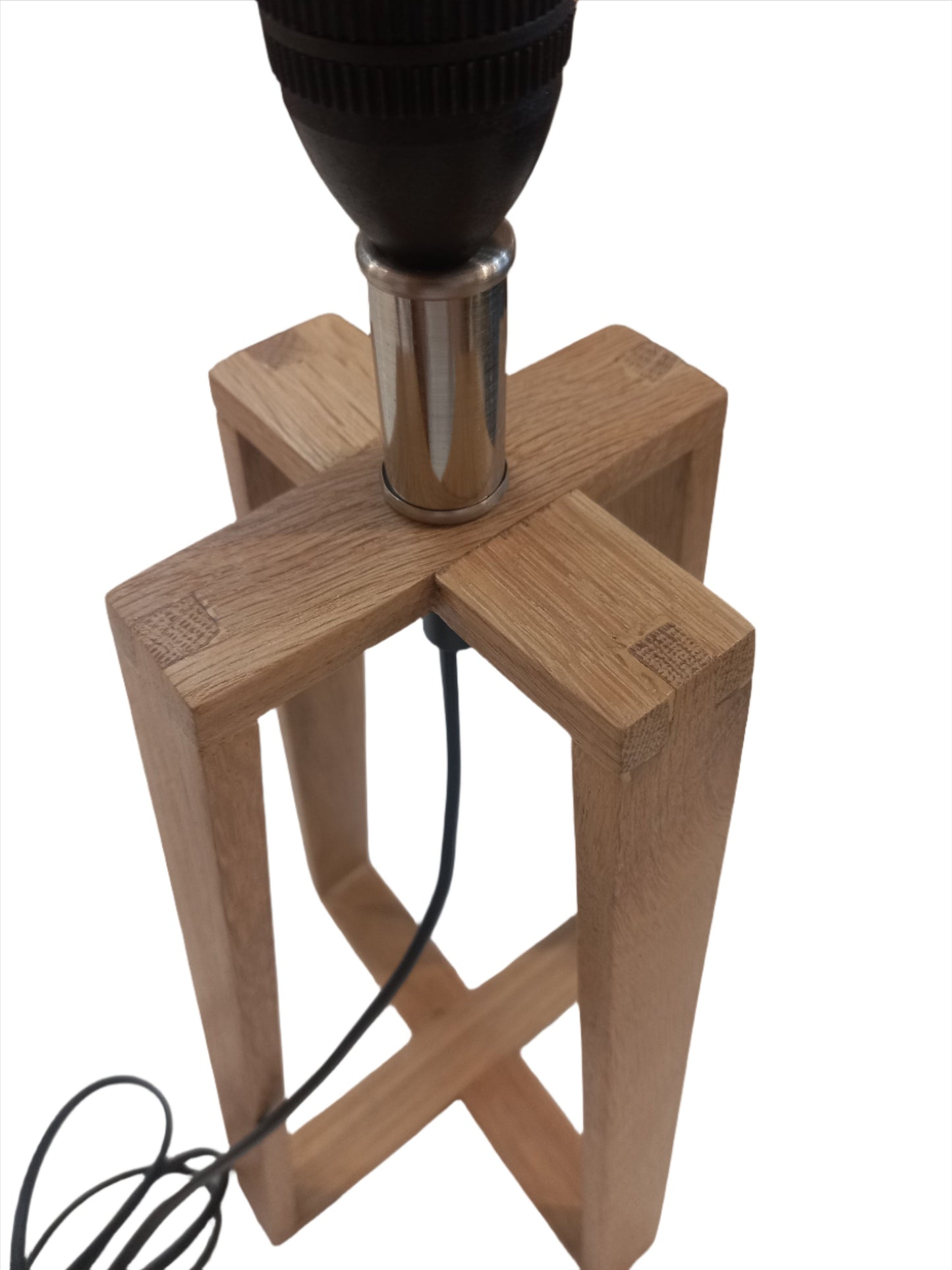 Stylish Luxury Wooden Lamp Base Solid Oak