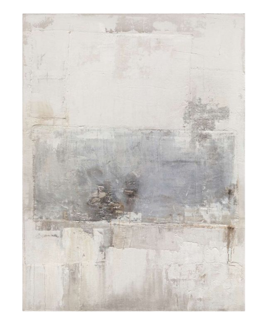 Abstract Oil on Canvas - Misty Textures 2 (900x1200mm)