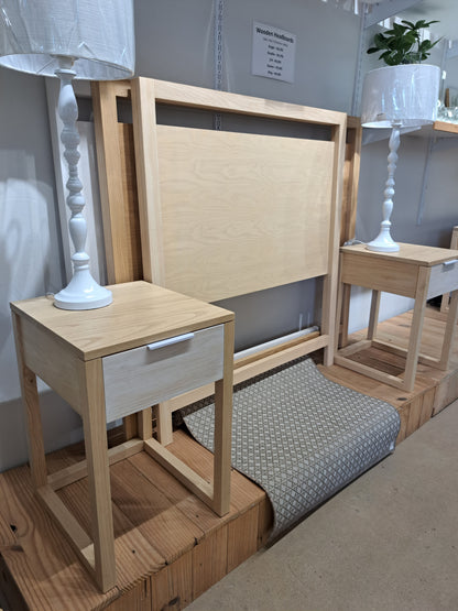 Nicole Bedside Table (with drawer)