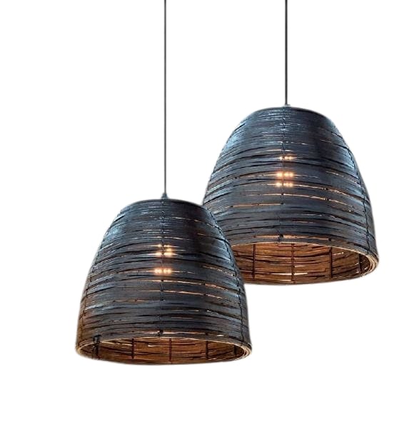 Binling Natural Weave Pendant