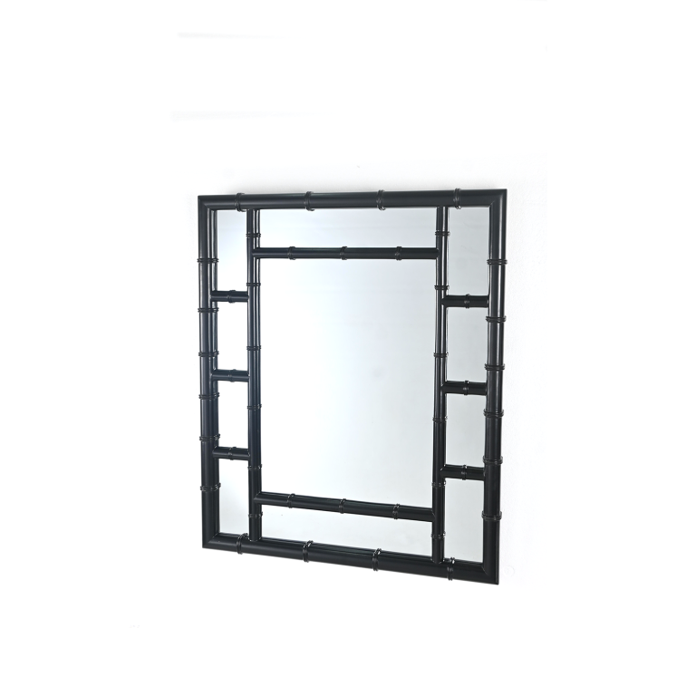 Chippendale Bamboo Mirror | Small 74x90cm