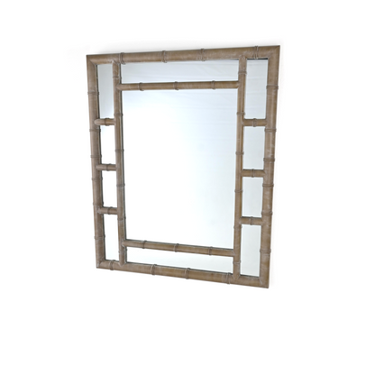 Chippendale Bamboo Mirror | Small 74x90cm