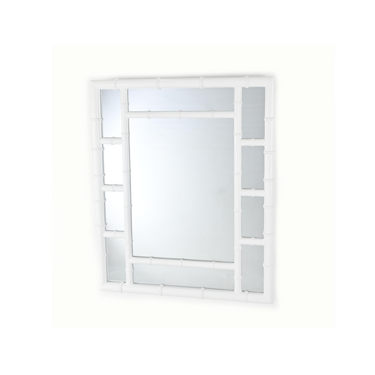 Chippendale Bamboo Mirror | Small 74x90cm
