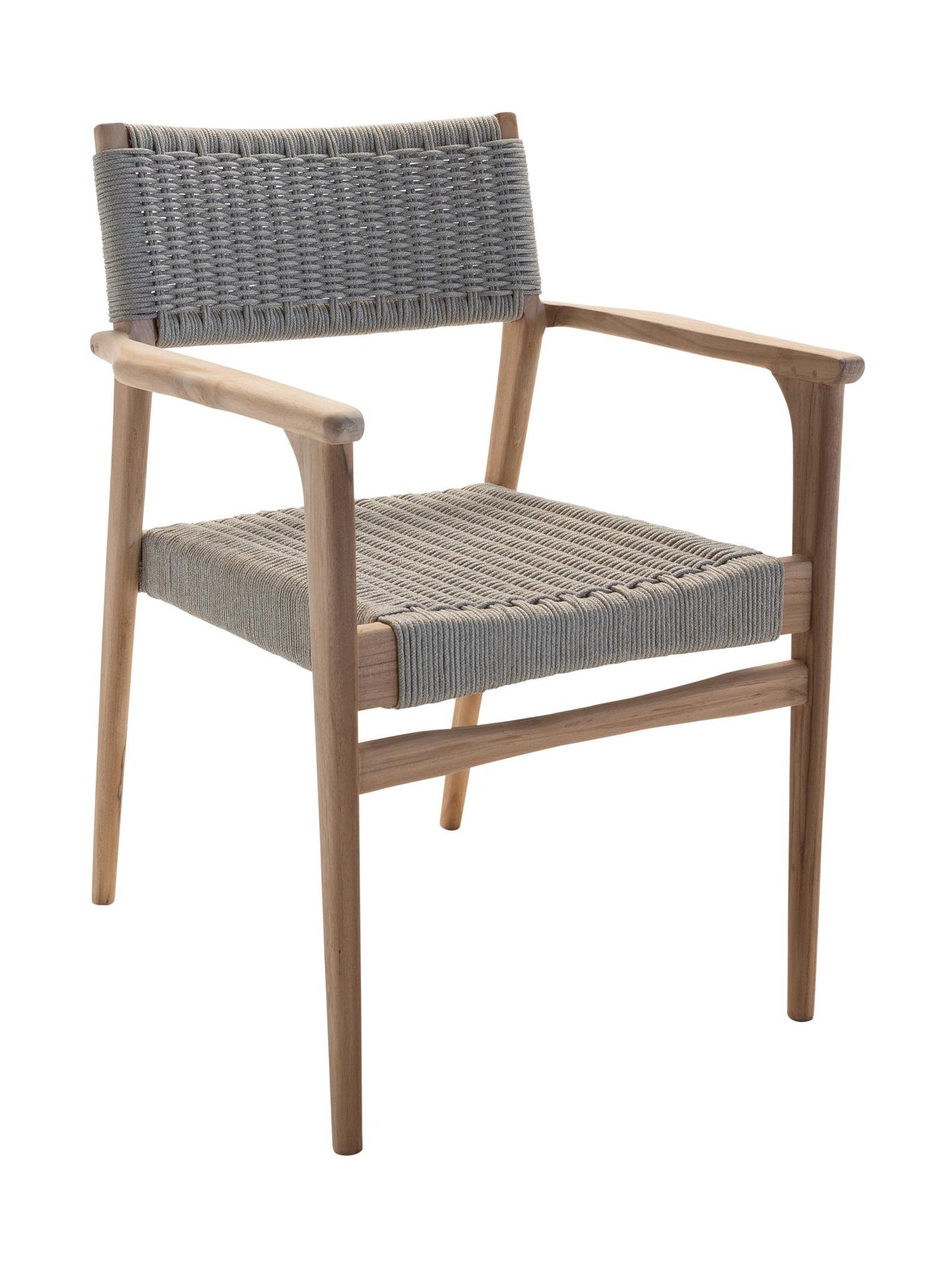 Cromwell Teak Dining Chair – Durable Outdoor Design in Natural Teak