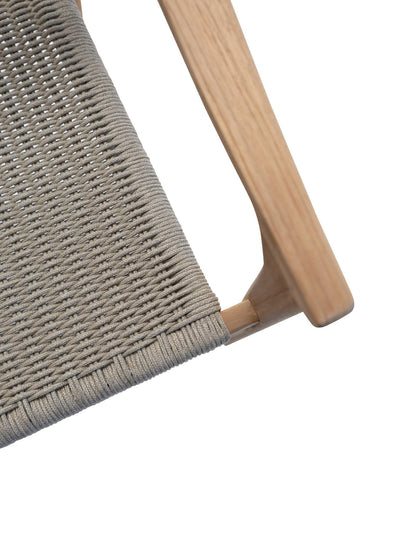 Cromwell Teak Dining Chair – Durable Outdoor Design in Natural Teak