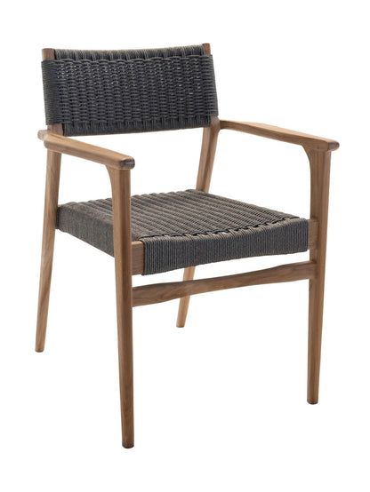 Cromwell Teak Dining Chair – Durable Outdoor Design in Natural Teak