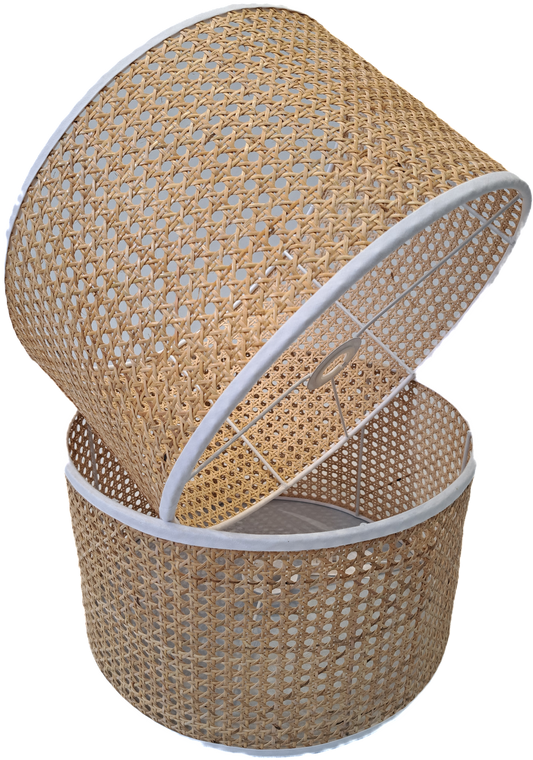 Drum Lampshade - Raffia Greenhaus _ Lighting for Sale