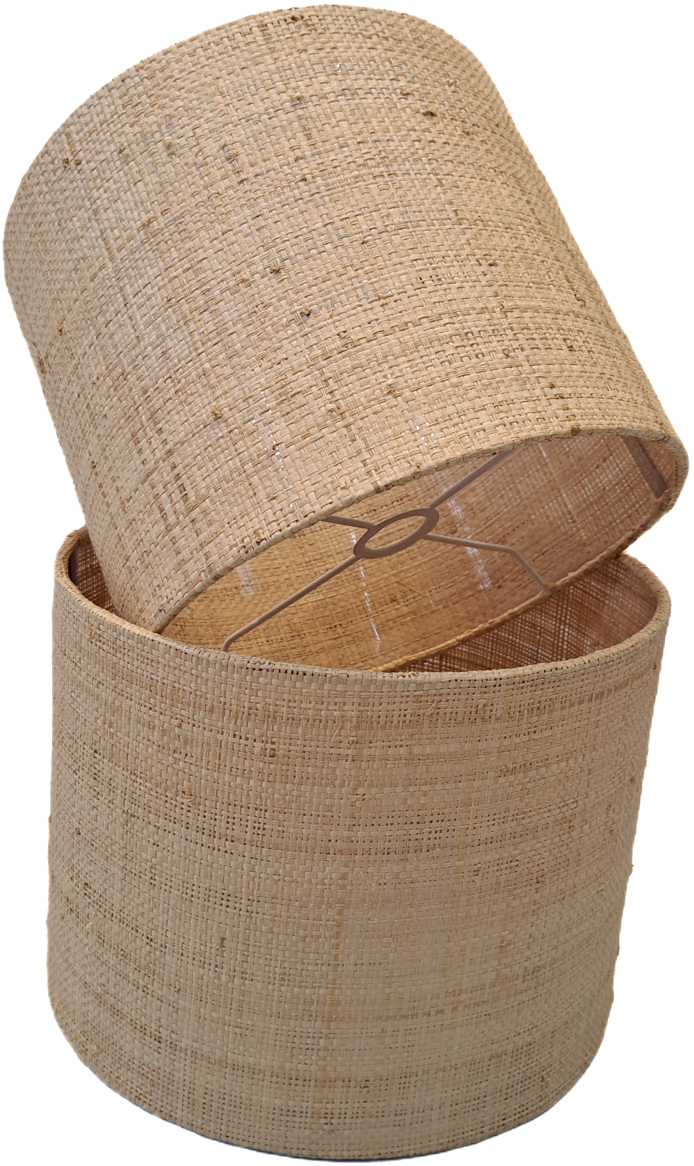 Drum Lampshade - Raffia Greenhaus _ Lighting for Sale