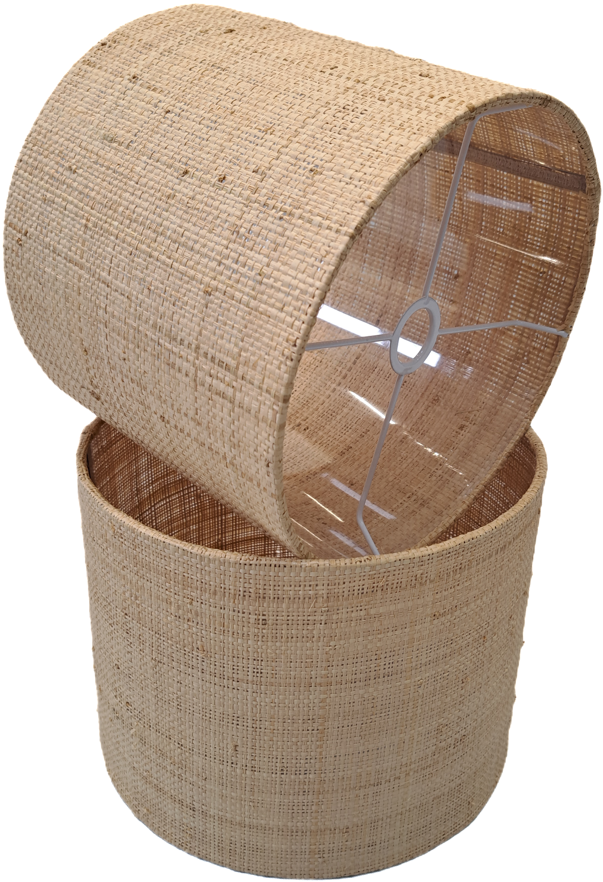 Drum Lampshade - Raffia Greenhaus _ Lighting for Sale