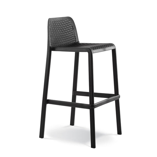 Fit Full Outdoor Barstool (Perforated) – Polypropylene | Kitchen & Bar Height