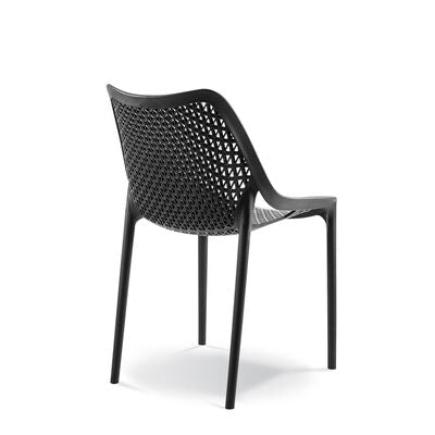 Fit Full Outdoor Dining Chair – Polypropylene | Kitchen & Bar Height