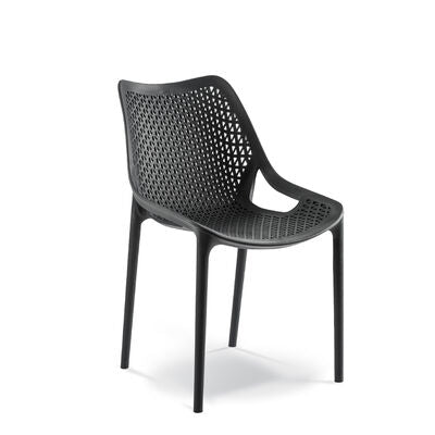 Fit Full Outdoor Dining Chair – Polypropylene | Kitchen & Bar Height