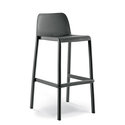 Fit Full Outdoor Barstool (Solid) – Polypropylene | Kitchen & Bar Height