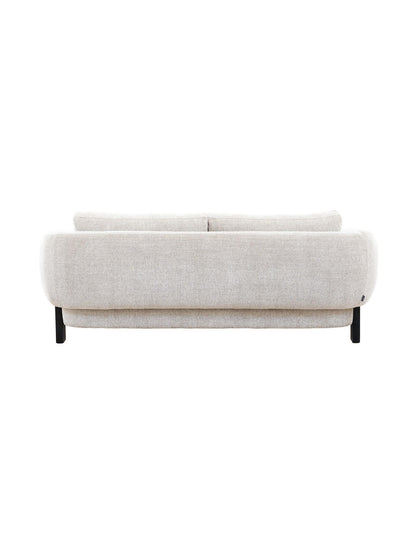 Beige sofa on a white background