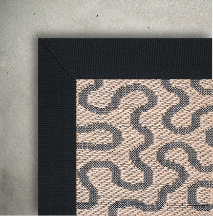 Jute River Maps Rug