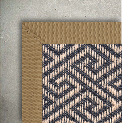 Jute Labyrinth Rug