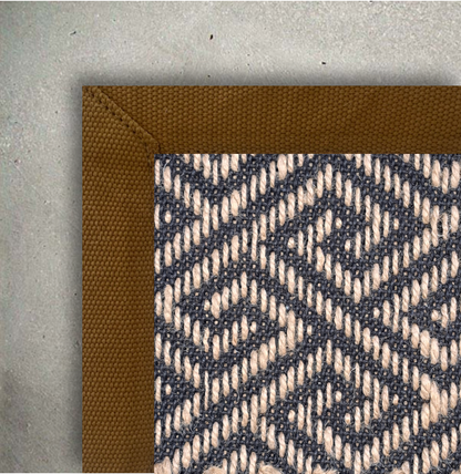 Jute Labyrinth Rug