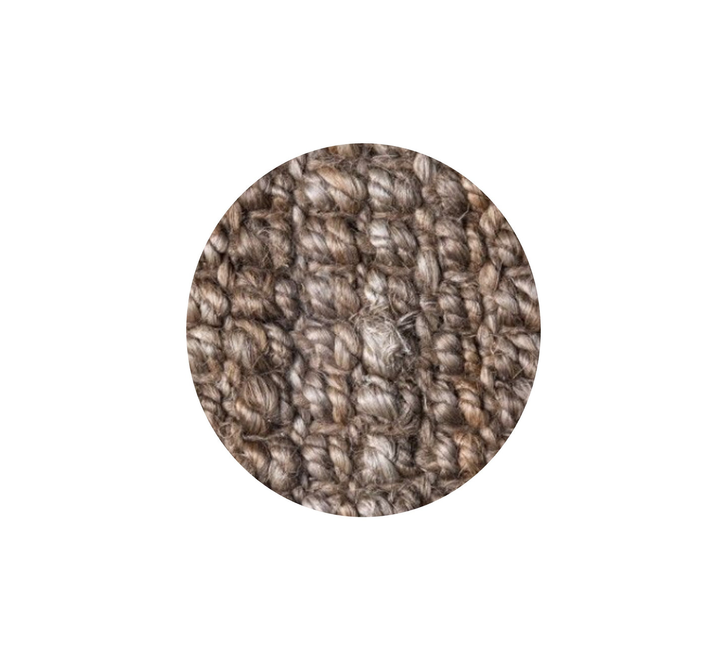 Custom Natural Jute  Panama Rug (Round)