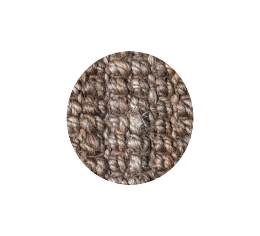 Custom Natural Jute  Panama Rug (Round)