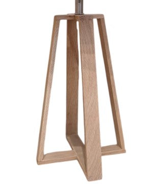 Stylish Luxury Wooden Lamp Base Solid Oak