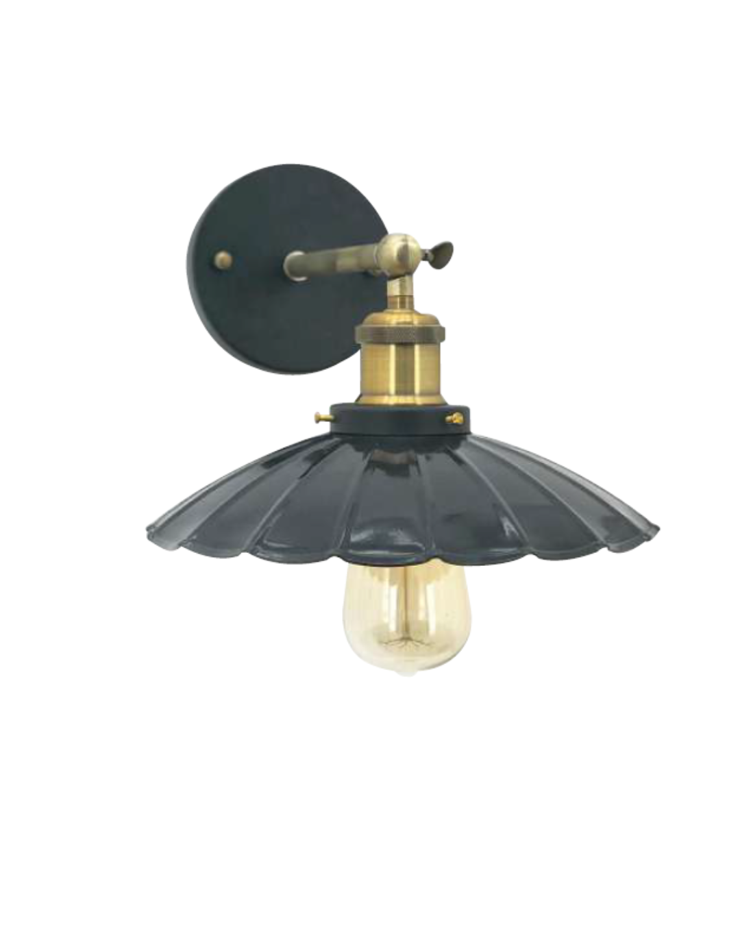 Metal Black Wall Light