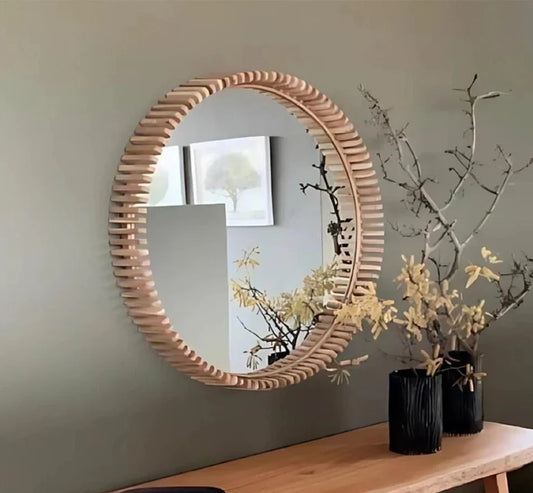 Moremi Round Mirror