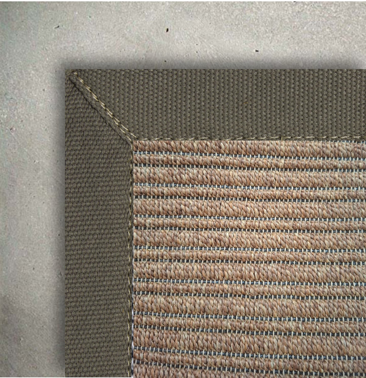 Custom Outdoor Sisal Look Rug Chalet