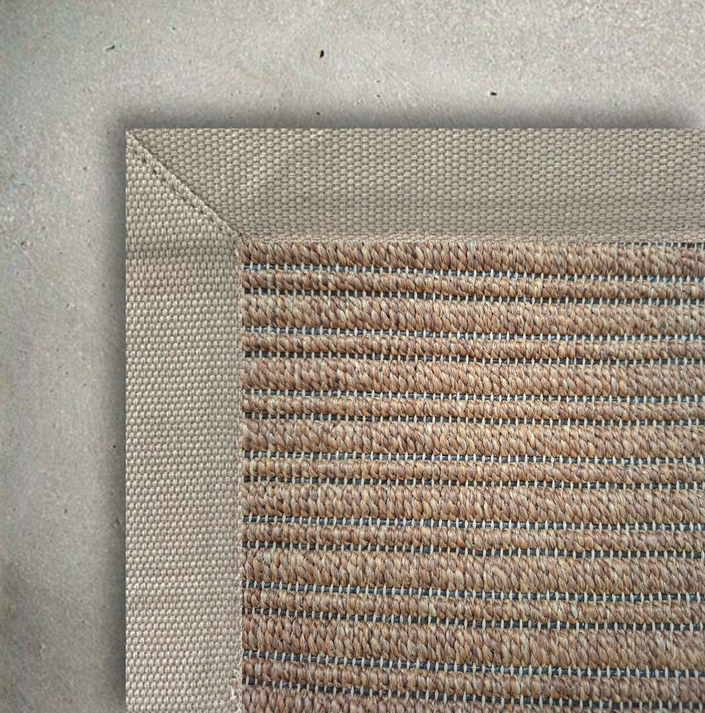 Custom Outdoor Sisal Look Rug Chalet