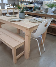 Load image into Gallery viewer, Outdoor Dining Table &amp; bench